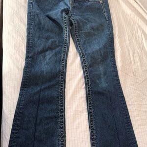 Miss Me Dark Blue Flare Jeans